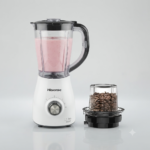 Hisense Stainless Steel Blender and Grinder 1.5 Liters 2-in-1 500W