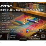 Hisense 58 Inch Smart 4K UHD Frameless TV (A6 Series)