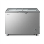 Click to enlarge Hisense Chest Freezer 297 Liters Grey Glass Slider (FC297SH)