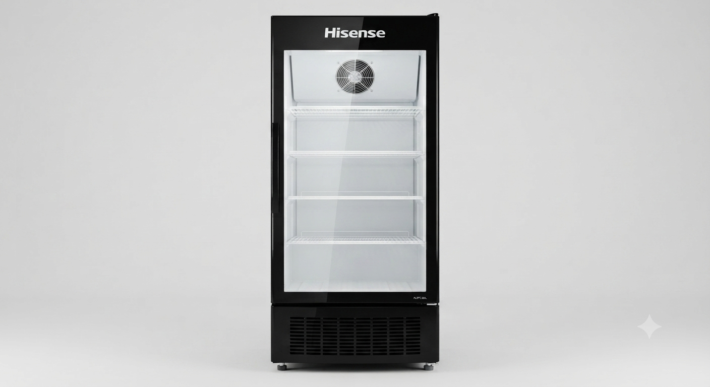 Gemini_Generated_Image_dplz1kdplz1kdplz Hisense FL37FC 282L Vertical Showcase Fridge - Image 1